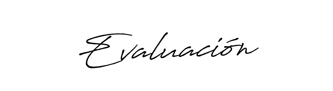 Similarly Antro_Vectra_Bolder is the best handwritten signature design. Signature creator online .You can use it as an online autograph creator for name Evaluación. Evaluación signature style 7 images and pictures png