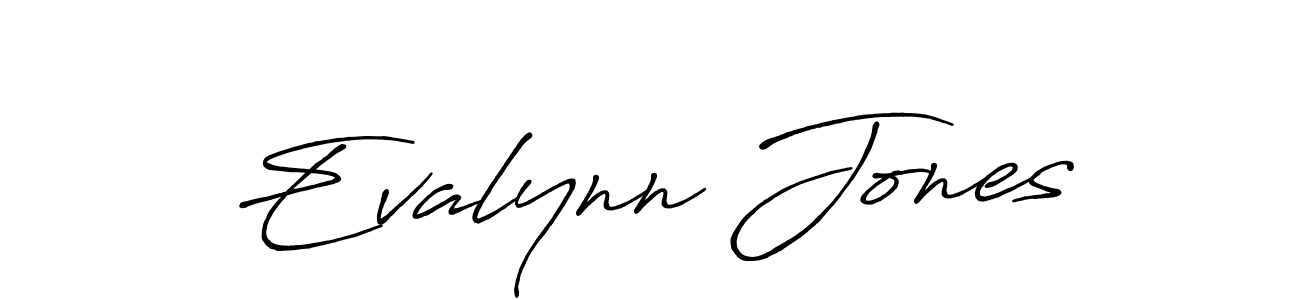 Use a signature maker to create a handwritten signature online. With this signature software, you can design (Antro_Vectra_Bolder) your own signature for name Evalynn Jones. Evalynn Jones signature style 7 images and pictures png