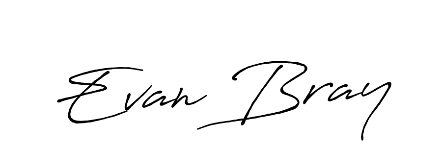 Make a beautiful signature design for name Evan Bray. With this signature (Antro_Vectra_Bolder) style, you can create a handwritten signature for free. Evan Bray signature style 7 images and pictures png