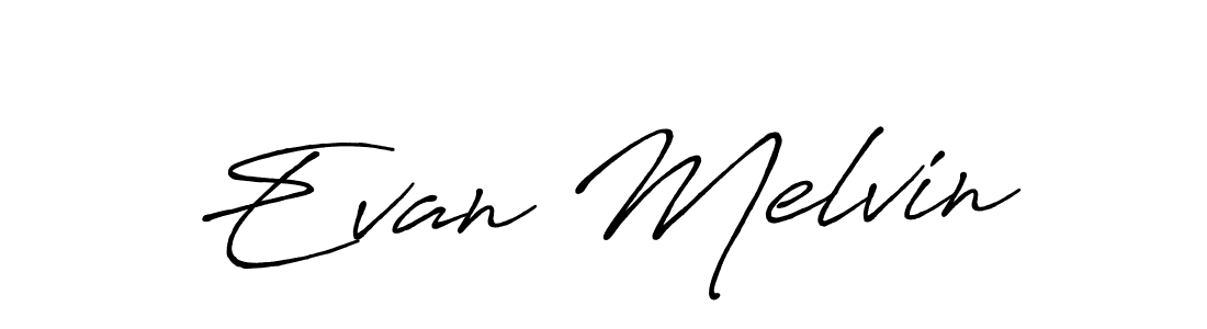 Once you've used our free online signature maker to create your best signature Antro_Vectra_Bolder style, it's time to enjoy all of the benefits that Evan Melvin name signing documents. Evan Melvin signature style 7 images and pictures png