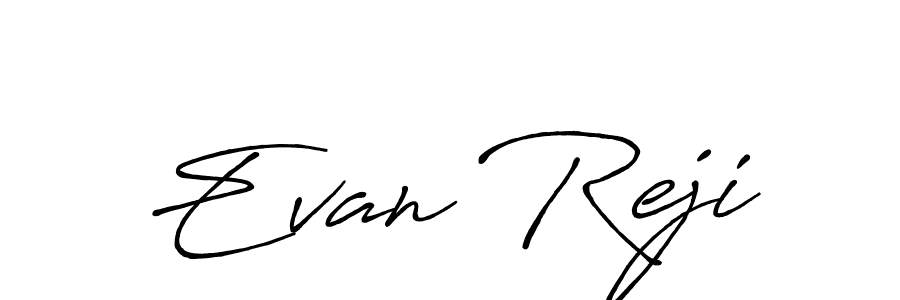 Use a signature maker to create a handwritten signature online. With this signature software, you can design (Antro_Vectra_Bolder) your own signature for name Evan Reji. Evan Reji signature style 7 images and pictures png