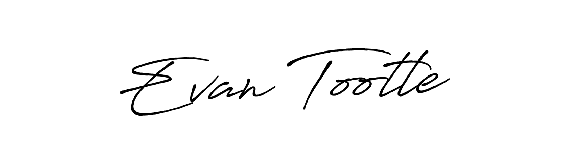 Also we have Evan Tootle name is the best signature style. Create professional handwritten signature collection using Antro_Vectra_Bolder autograph style. Evan Tootle signature style 7 images and pictures png