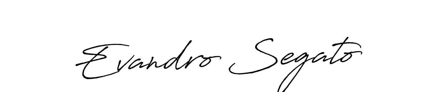 Antro_Vectra_Bolder is a professional signature style that is perfect for those who want to add a touch of class to their signature. It is also a great choice for those who want to make their signature more unique. Get Evandro Segato name to fancy signature for free. Evandro Segato signature style 7 images and pictures png