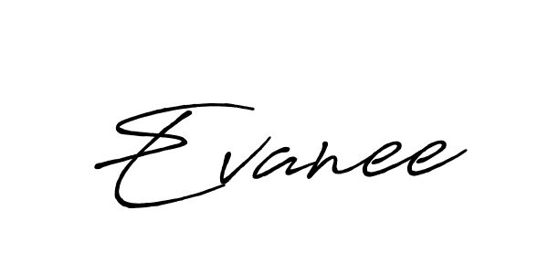 Antro_Vectra_Bolder is a professional signature style that is perfect for those who want to add a touch of class to their signature. It is also a great choice for those who want to make their signature more unique. Get Evanee name to fancy signature for free. Evanee signature style 7 images and pictures png
