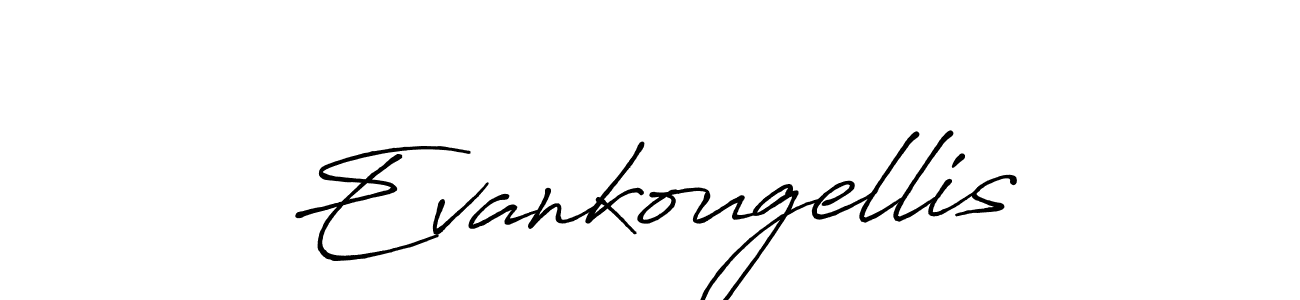 How to make Evankougellis signature? Antro_Vectra_Bolder is a professional autograph style. Create handwritten signature for Evankougellis name. Evankougellis signature style 7 images and pictures png