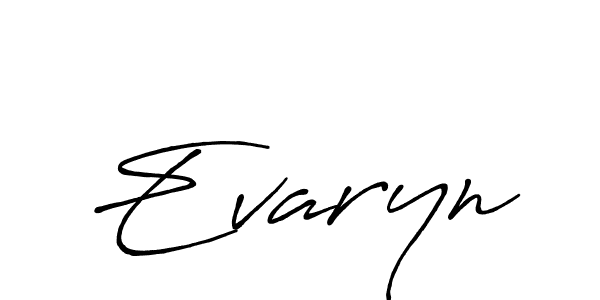 Antro_Vectra_Bolder is a professional signature style that is perfect for those who want to add a touch of class to their signature. It is also a great choice for those who want to make their signature more unique. Get Evaryn name to fancy signature for free. Evaryn signature style 7 images and pictures png