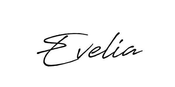Use a signature maker to create a handwritten signature online. With this signature software, you can design (Antro_Vectra_Bolder) your own signature for name Evelia. Evelia signature style 7 images and pictures png