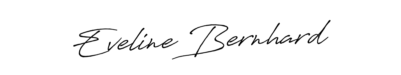 Eveline Bernhard stylish signature style. Best Handwritten Sign (Antro_Vectra_Bolder) for my name. Handwritten Signature Collection Ideas for my name Eveline Bernhard. Eveline Bernhard signature style 7 images and pictures png