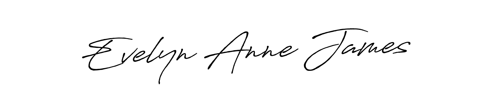 Make a beautiful signature design for name Evelyn Anne James. Use this online signature maker to create a handwritten signature for free. Evelyn Anne James signature style 7 images and pictures png