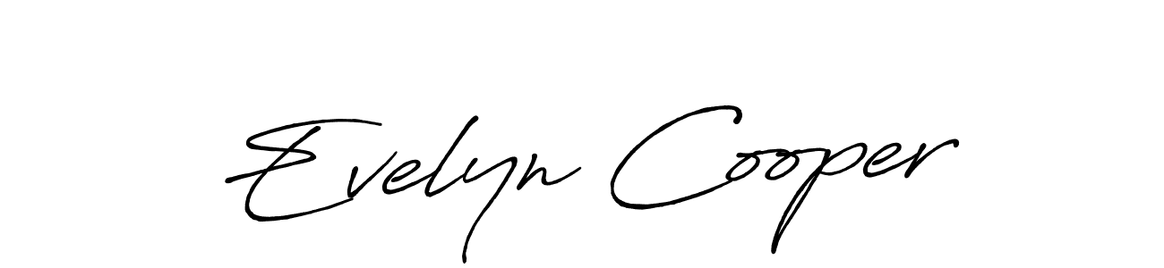 How to Draw Evelyn Cooper signature style? Antro_Vectra_Bolder is a latest design signature styles for name Evelyn Cooper. Evelyn Cooper signature style 7 images and pictures png