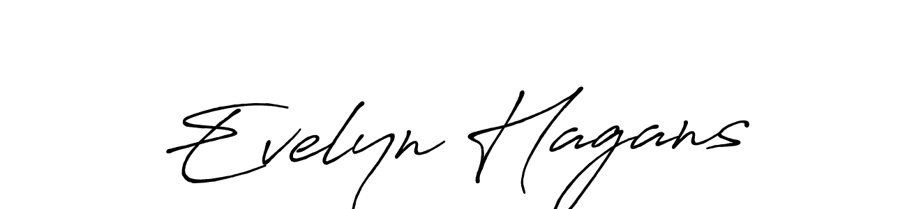 Design your own signature with our free online signature maker. With this signature software, you can create a handwritten (Antro_Vectra_Bolder) signature for name Evelyn Hagans. Evelyn Hagans signature style 7 images and pictures png