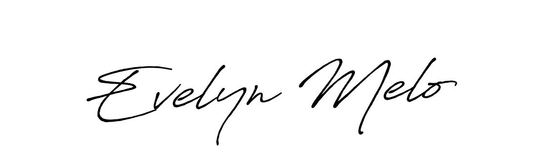 Antro_Vectra_Bolder is a professional signature style that is perfect for those who want to add a touch of class to their signature. It is also a great choice for those who want to make their signature more unique. Get Evelyn Melo name to fancy signature for free. Evelyn Melo signature style 7 images and pictures png