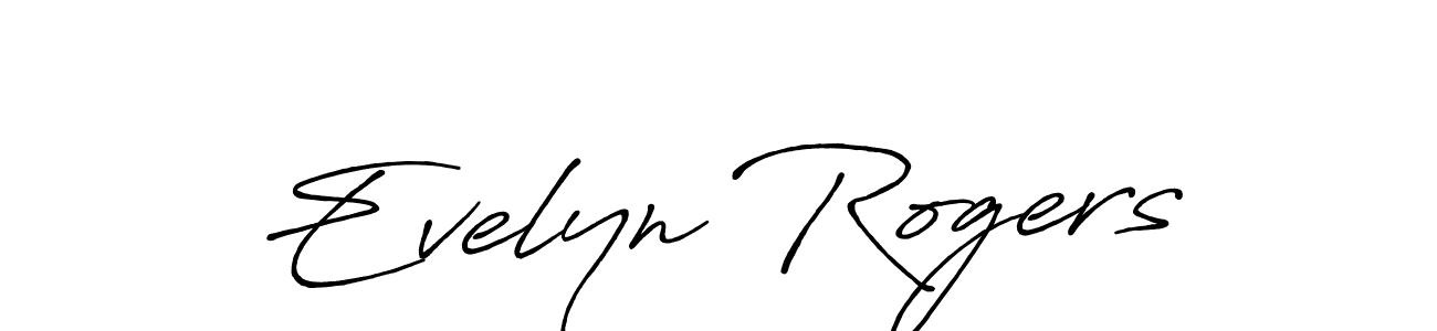 How to make Evelyn Rogers name signature. Use Antro_Vectra_Bolder style for creating short signs online. This is the latest handwritten sign. Evelyn Rogers signature style 7 images and pictures png