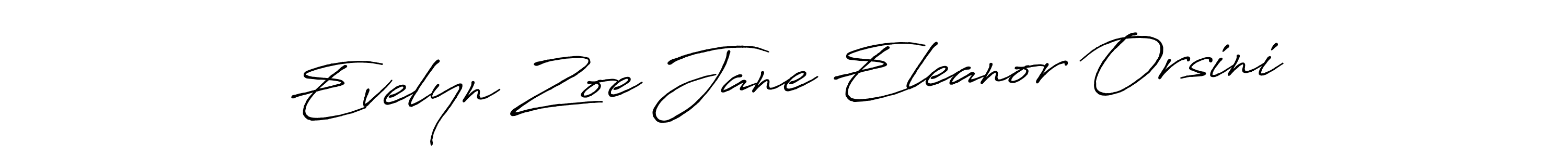 Once you've used our free online signature maker to create your best signature Antro_Vectra_Bolder style, it's time to enjoy all of the benefits that Evelyn Zoe Jane Eleanor Orsini name signing documents. Evelyn Zoe Jane Eleanor Orsini signature style 7 images and pictures png
