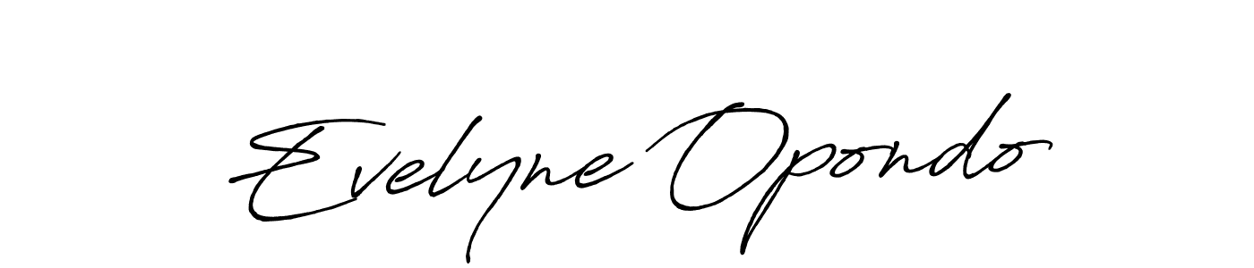 The best way (Antro_Vectra_Bolder) to make a short signature is to pick only two or three words in your name. The name Evelyne Opondo include a total of six letters. For converting this name. Evelyne Opondo signature style 7 images and pictures png