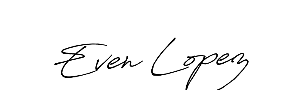 Best and Professional Signature Style for Even Lopez. Antro_Vectra_Bolder Best Signature Style Collection. Even Lopez signature style 7 images and pictures png