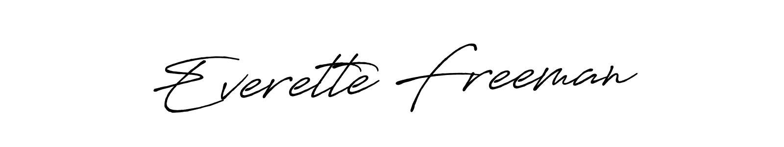 Use a signature maker to create a handwritten signature online. With this signature software, you can design (Antro_Vectra_Bolder) your own signature for name Everette Freeman. Everette Freeman signature style 7 images and pictures png