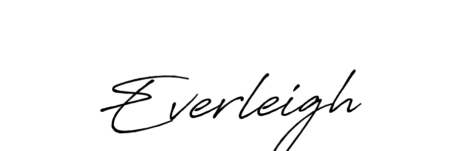 Everleigh stylish signature style. Best Handwritten Sign (Antro_Vectra_Bolder) for my name. Handwritten Signature Collection Ideas for my name Everleigh. Everleigh signature style 7 images and pictures png