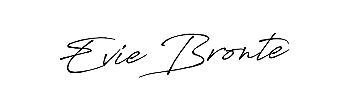 Similarly Antro_Vectra_Bolder is the best handwritten signature design. Signature creator online .You can use it as an online autograph creator for name Evie Bronte. Evie Bronte signature style 7 images and pictures png