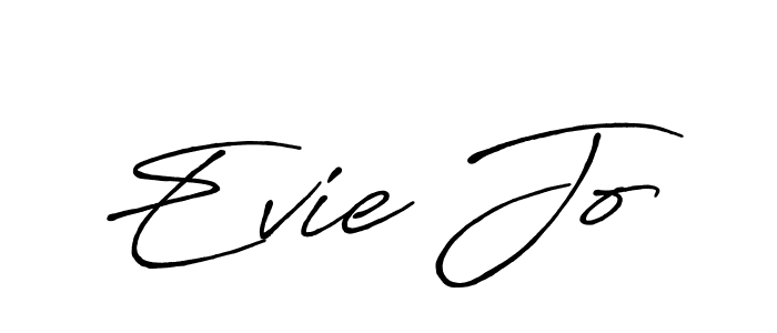 Antro_Vectra_Bolder is a professional signature style that is perfect for those who want to add a touch of class to their signature. It is also a great choice for those who want to make their signature more unique. Get Evie Jo name to fancy signature for free. Evie Jo signature style 7 images and pictures png