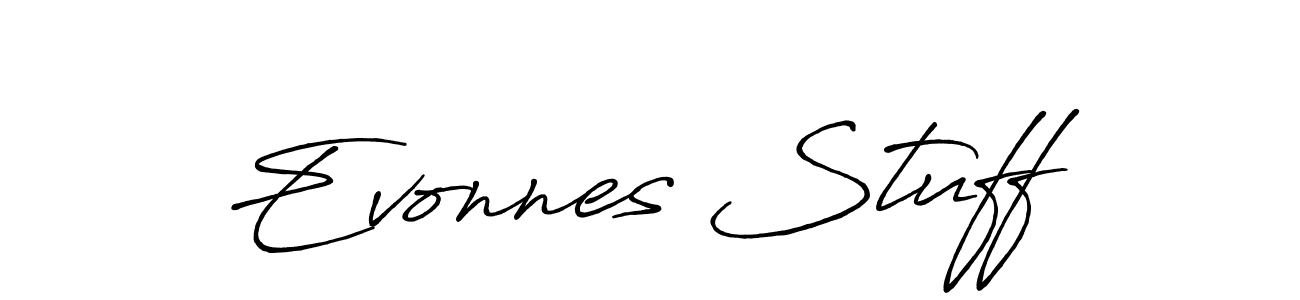 Make a beautiful signature design for name Evonnes Stuff. Use this online signature maker to create a handwritten signature for free. Evonnes Stuff signature style 7 images and pictures png