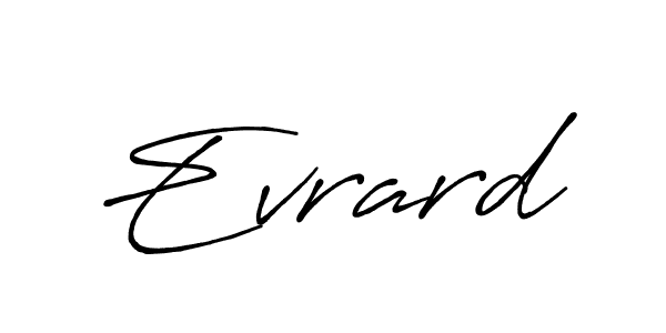 Once you've used our free online signature maker to create your best signature Antro_Vectra_Bolder style, it's time to enjoy all of the benefits that Evrard name signing documents. Evrard signature style 7 images and pictures png