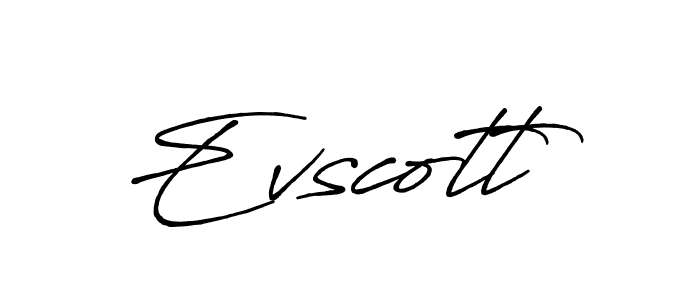 Make a beautiful signature design for name Evscott. Use this online signature maker to create a handwritten signature for free. Evscott signature style 7 images and pictures png