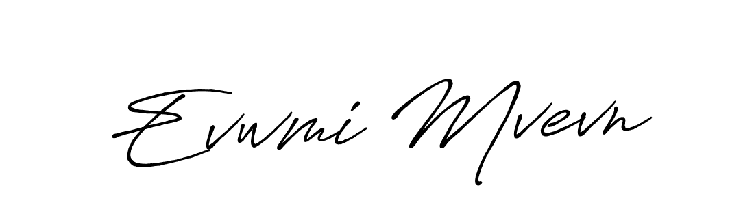 How to make Evwmi Mvevn signature? Antro_Vectra_Bolder is a professional autograph style. Create handwritten signature for Evwmi Mvevn name. Evwmi Mvevn signature style 7 images and pictures png