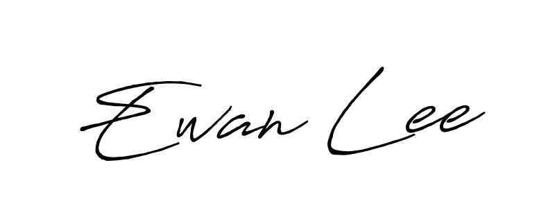 Similarly Antro_Vectra_Bolder is the best handwritten signature design. Signature creator online .You can use it as an online autograph creator for name Ewan Lee. Ewan Lee signature style 7 images and pictures png