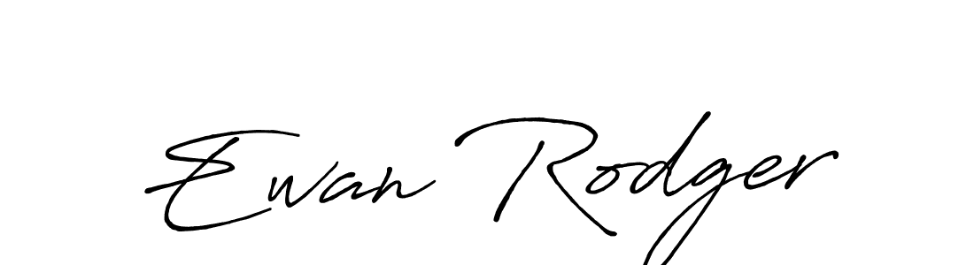 Design your own signature with our free online signature maker. With this signature software, you can create a handwritten (Antro_Vectra_Bolder) signature for name Ewan Rodger. Ewan Rodger signature style 7 images and pictures png