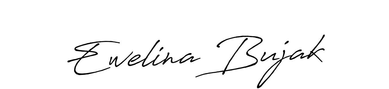 Also You can easily find your signature by using the search form. We will create Ewelina Bujak name handwritten signature images for you free of cost using Antro_Vectra_Bolder sign style. Ewelina Bujak signature style 7 images and pictures png