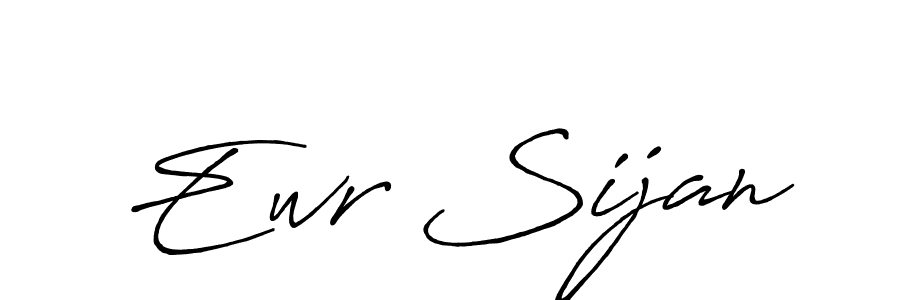 Best and Professional Signature Style for Ewr Sijan. Antro_Vectra_Bolder Best Signature Style Collection. Ewr Sijan signature style 7 images and pictures png