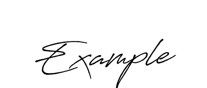 How to make Example signature? Antro_Vectra_Bolder is a professional autograph style. Create handwritten signature for Example name. Example signature style 7 images and pictures png