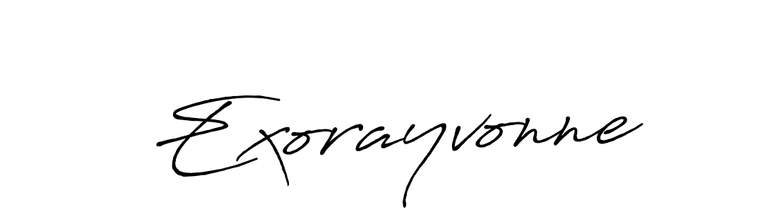 Best and Professional Signature Style for Exorayvonne. Antro_Vectra_Bolder Best Signature Style Collection. Exorayvonne signature style 7 images and pictures png