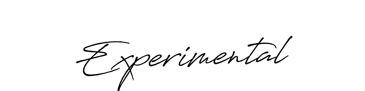 The best way (Antro_Vectra_Bolder) to make a short signature is to pick only two or three words in your name. The name Experimental include a total of six letters. For converting this name. Experimental signature style 7 images and pictures png