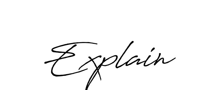 You can use this online signature creator to create a handwritten signature for the name Explain. This is the best online autograph maker. Explain signature style 7 images and pictures png