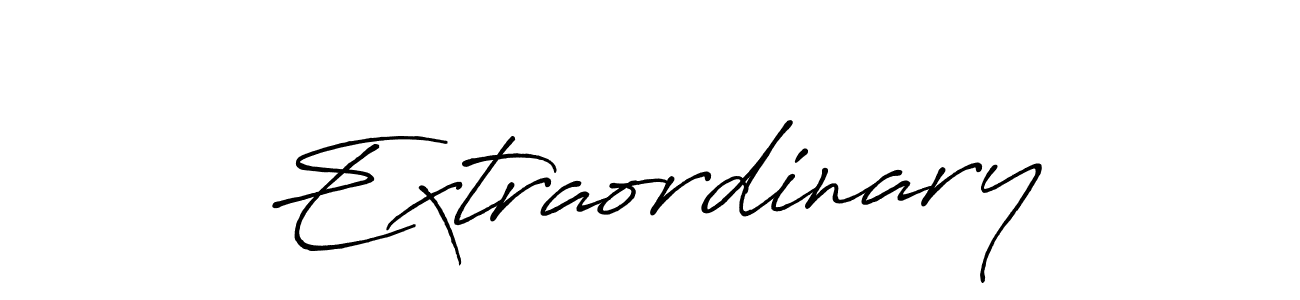 Create a beautiful signature design for name Extraordinary. With this signature (Antro_Vectra_Bolder) fonts, you can make a handwritten signature for free. Extraordinary signature style 7 images and pictures png