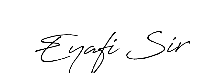 Make a beautiful signature design for name Eyafi Sir. Use this online signature maker to create a handwritten signature for free. Eyafi Sir signature style 7 images and pictures png
