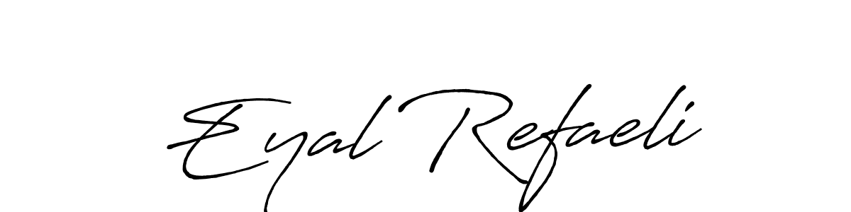 This is the best signature style for the Eyal Refaeli name. Also you like these signature font (Antro_Vectra_Bolder). Mix name signature. Eyal Refaeli signature style 7 images and pictures png