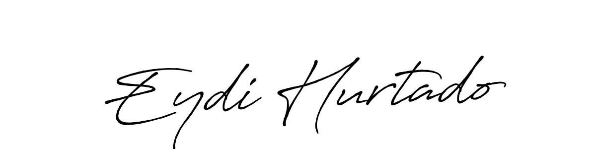 Create a beautiful signature design for name Eydi Hurtado. With this signature (Antro_Vectra_Bolder) fonts, you can make a handwritten signature for free. Eydi Hurtado signature style 7 images and pictures png