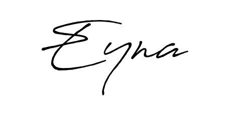 Discover the perfect balance of readability and style for Eyna with Antro_Vectra_Bolder font. Create your dream signature today. Eyna signature style 7 images and pictures png