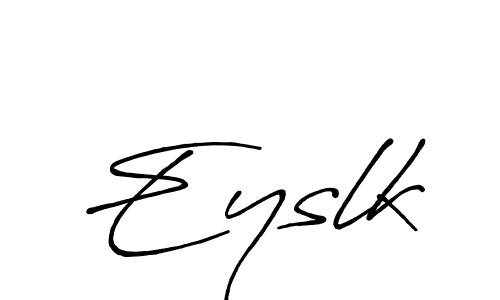 Make a short Eyslk signature style. Manage your documents anywhere anytime using Antro_Vectra_Bolder. Create and add eSignatures, submit forms, share and send files easily. Eyslk signature style 7 images and pictures png
