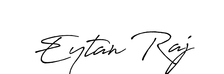 Design your own signature with our free online signature maker. With this signature software, you can create a handwritten (Antro_Vectra_Bolder) signature for name Eytan Raj. Eytan Raj signature style 7 images and pictures png