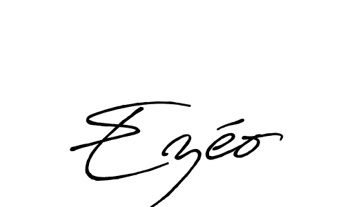 Ezéo stylish signature style. Best Handwritten Sign (Antro_Vectra_Bolder) for my name. Handwritten Signature Collection Ideas for my name Ezéo. Ezéo signature style 7 images and pictures png