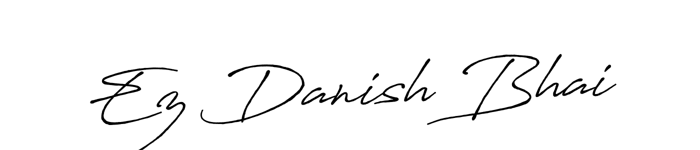 Make a beautiful signature design for name Ez Danish Bhai. Use this online signature maker to create a handwritten signature for free. Ez Danish Bhai signature style 7 images and pictures png