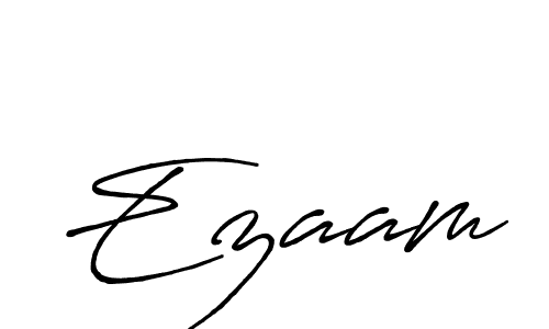 Best and Professional Signature Style for Ezaam. Antro_Vectra_Bolder Best Signature Style Collection. Ezaam signature style 7 images and pictures png