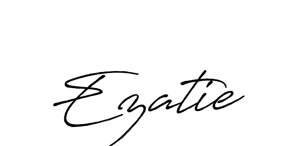 How to Draw Ezatie signature style? Antro_Vectra_Bolder is a latest design signature styles for name Ezatie. Ezatie signature style 7 images and pictures png