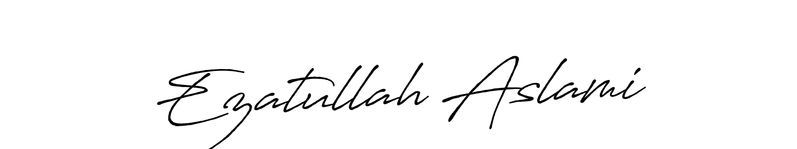 You should practise on your own different ways (Antro_Vectra_Bolder) to write your name (Ezatullah Aslami) in signature. don't let someone else do it for you. Ezatullah Aslami signature style 7 images and pictures png