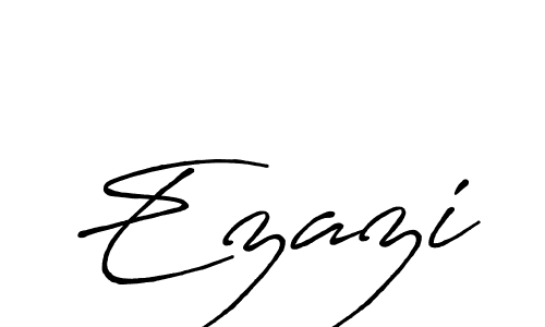 Antro_Vectra_Bolder is a professional signature style that is perfect for those who want to add a touch of class to their signature. It is also a great choice for those who want to make their signature more unique. Get Ezazi name to fancy signature for free. Ezazi signature style 7 images and pictures png
