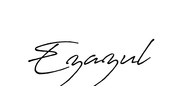 Once you've used our free online signature maker to create your best signature Antro_Vectra_Bolder style, it's time to enjoy all of the benefits that Ezazul name signing documents. Ezazul signature style 7 images and pictures png